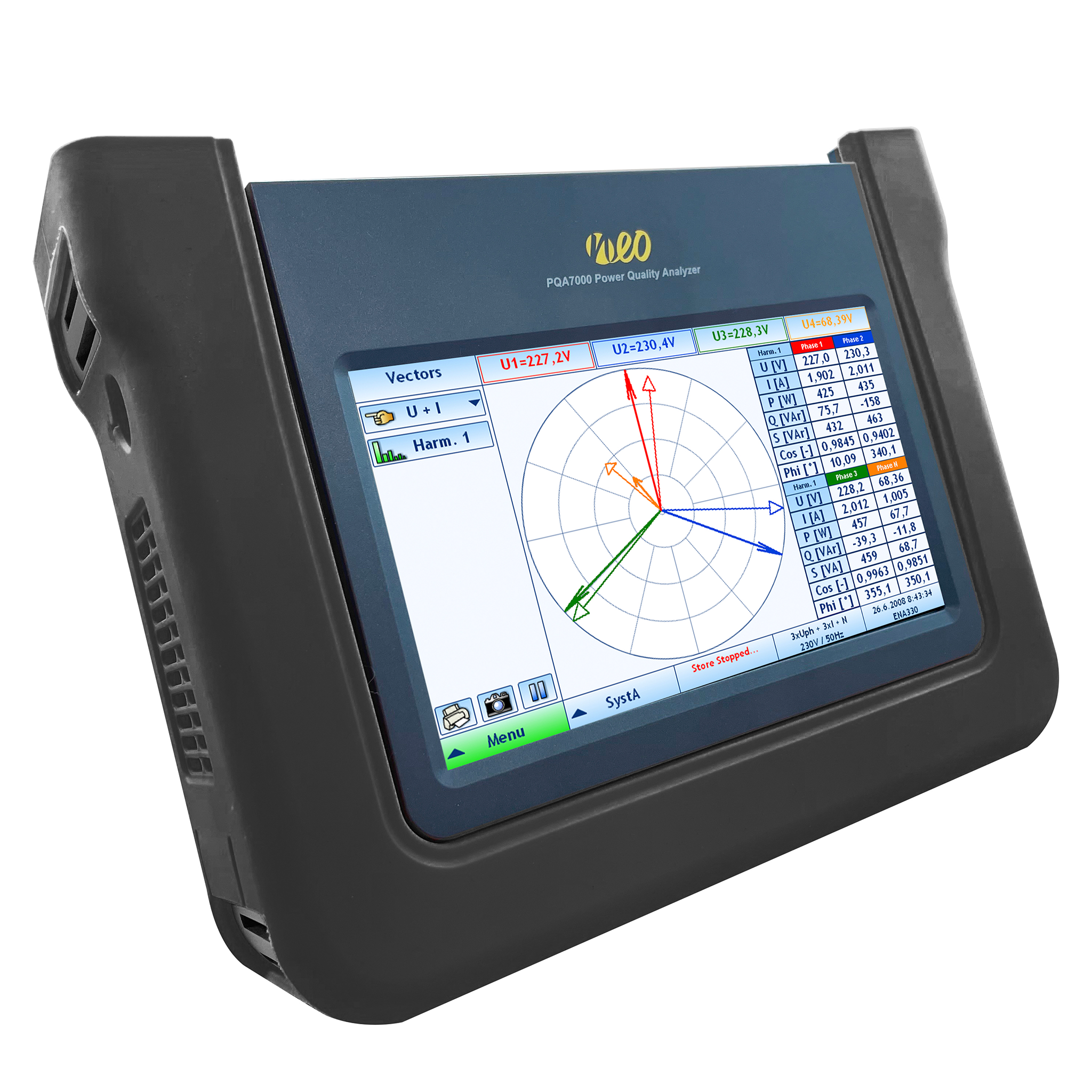 NEO Messtechnik PQA 7000 Mobile Power Quality Analyzer
