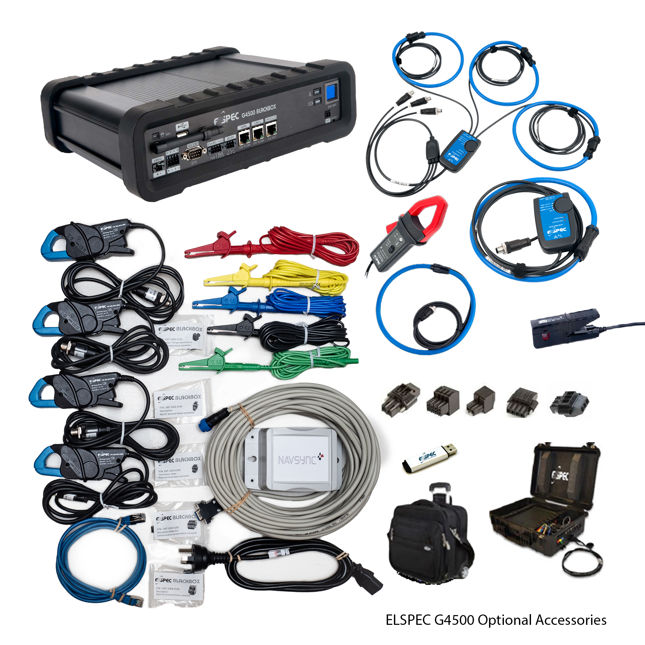 Elspec Machine ELSPEC G4500 BLACKBOX Portable Power Quality Analyzer KIT – SmartGRID ...