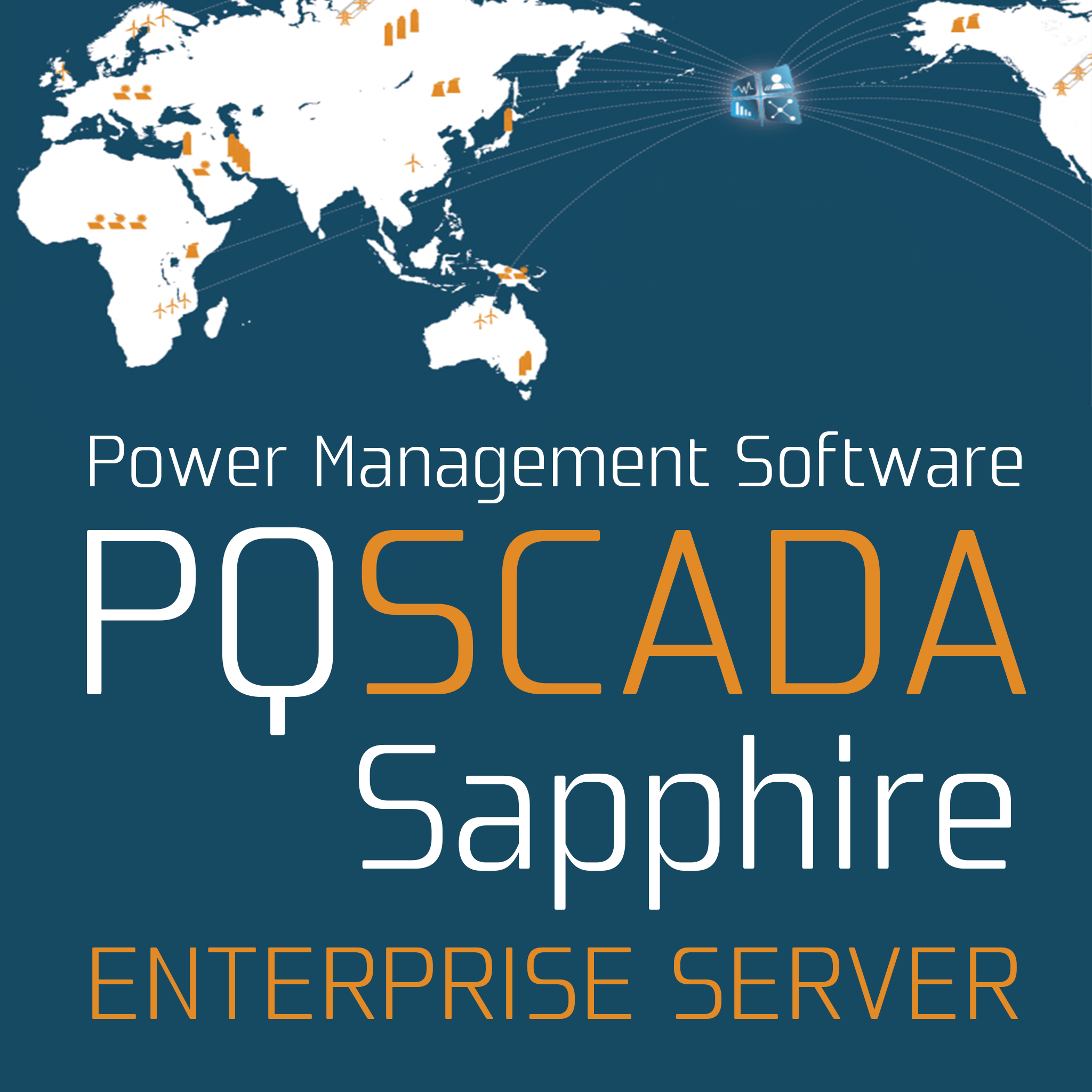 ELSPEC PQSCADA Sapphire ENTERPRISE SERVER Edition Power Quality Management Software