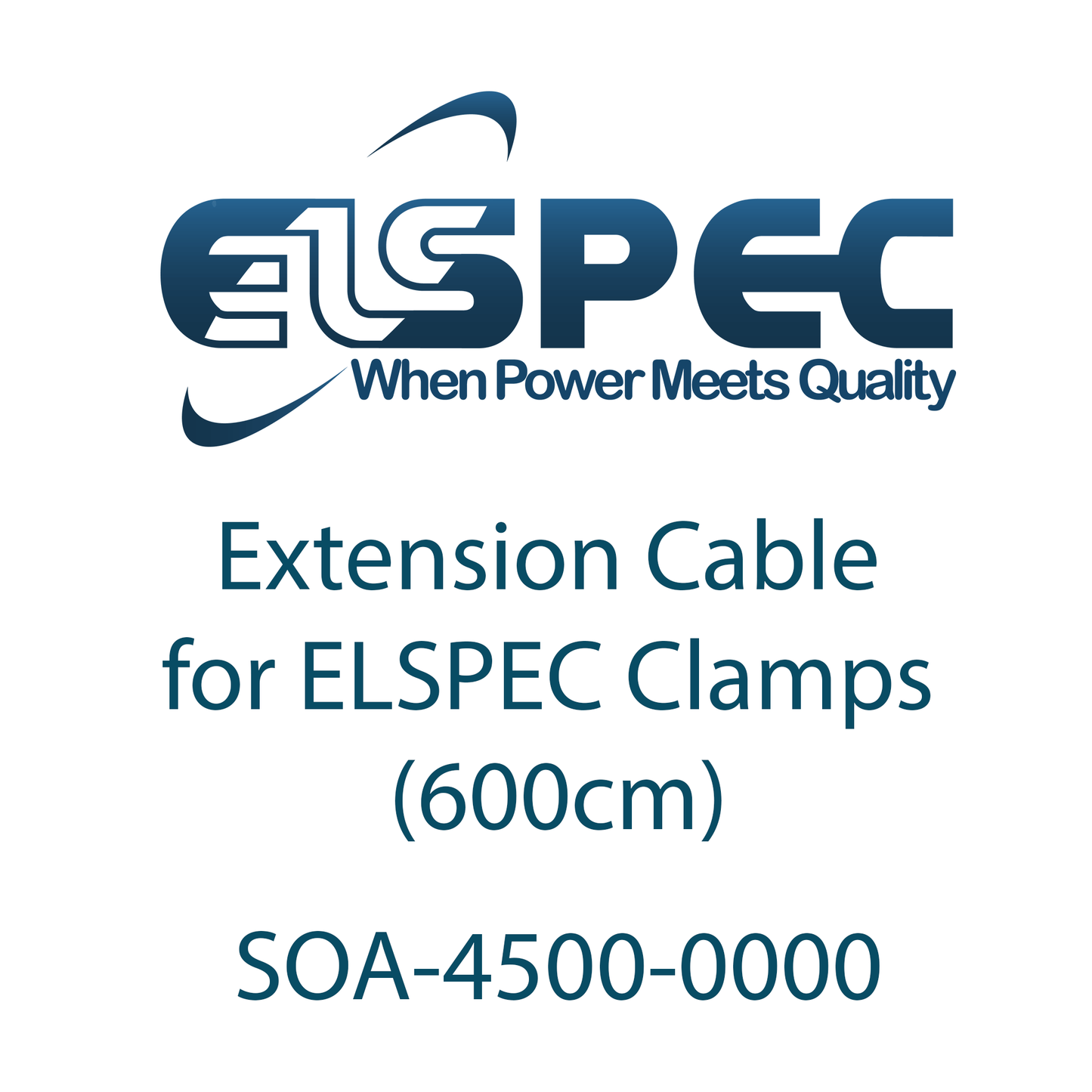 Extension Cable for ELSPEC Current Clamps (600cm)